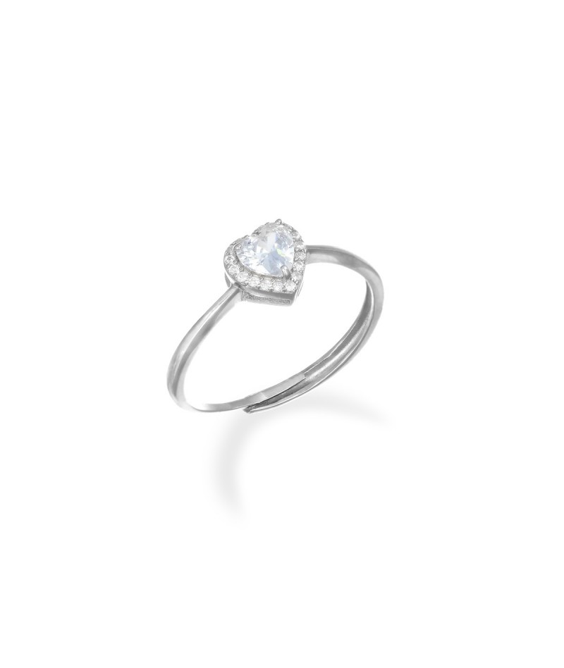 Amen - Anello Diamonds Cuore Bianco RTICSBBZ-3