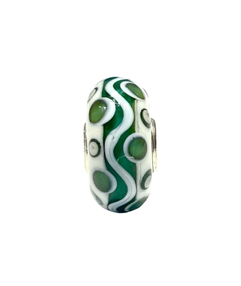 Trollbeads - Beads Unico Bianco e Verde